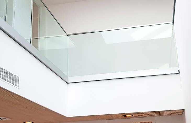 Glasanwendungen Innenausbau